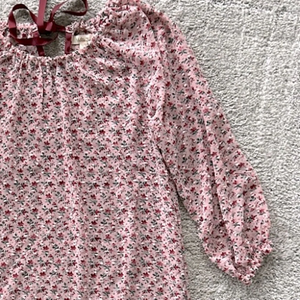 Matilda Jane Chelsea Pink Micro Floral Blouse - Picture 5 of 10